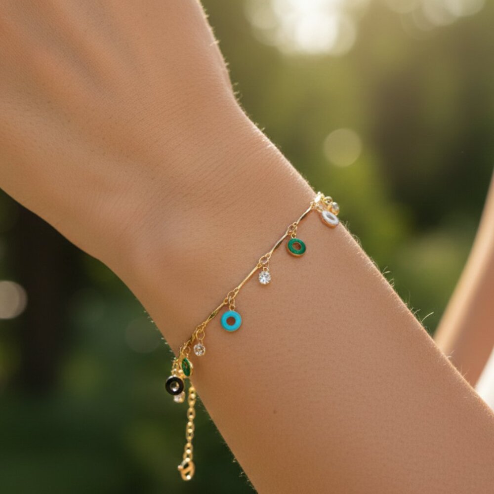 "Trendy Handmade Bracelet – A Stylish Gift for Women & Girls, MAR091785